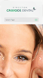 Mobile Screenshot of kingstoncreeksidedental.com